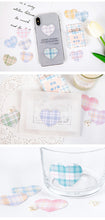 Load image into Gallery viewer, Plaid Hearts Planner Stickers
