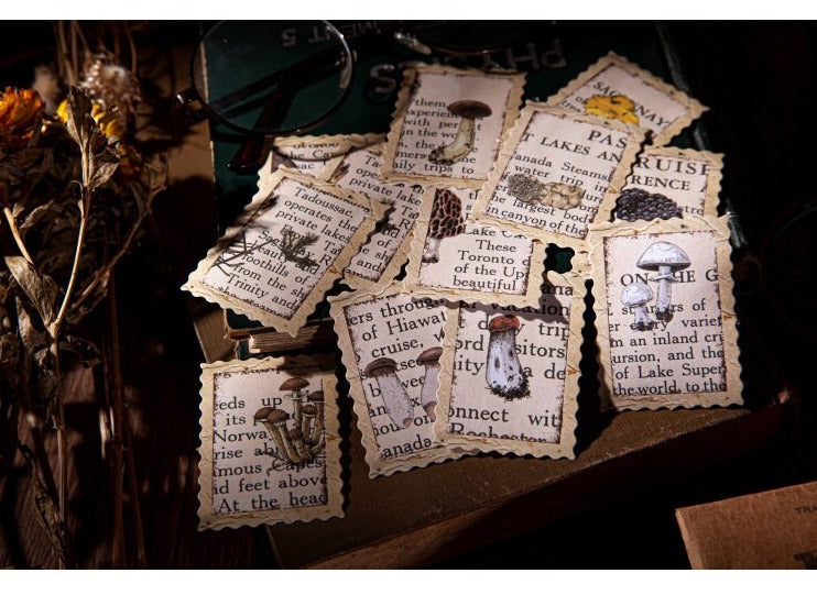 Vintage Stamp Stickers