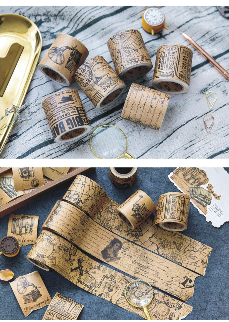 Vintage Series Kraft Masking Tape
