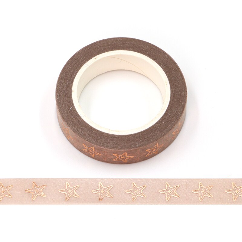 Starfish Copper Foiled Washi Tape