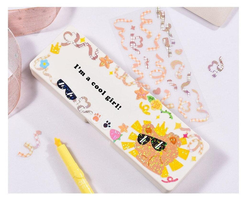 Sparkling Confetti Stickers