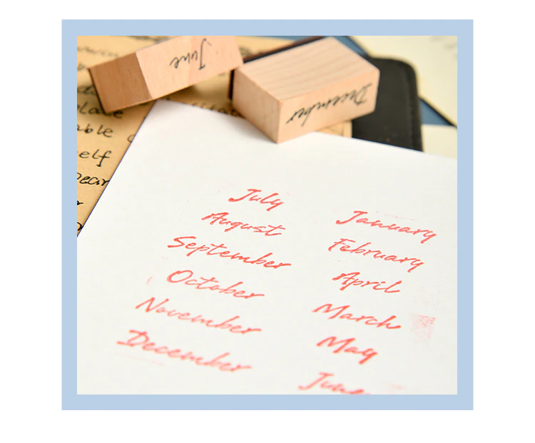 Retro Wooden Stamp