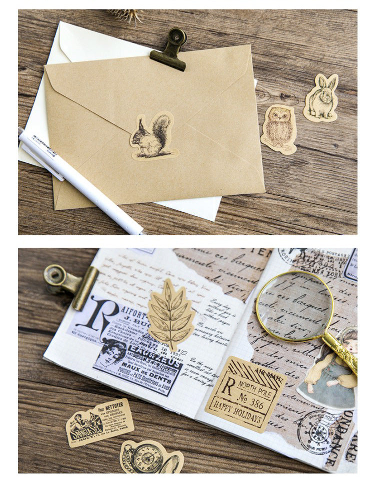 Forest Friends Planner Stickers