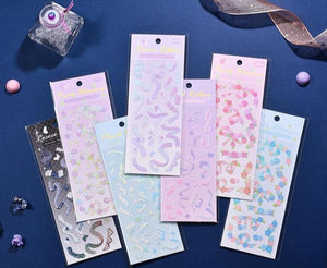 Sparkling Confetti Stickers