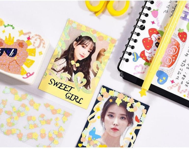 Sparkling Confetti Stickers