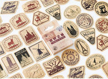 Load image into Gallery viewer, Vintage Travelling in the Old Days Planner Stickers
