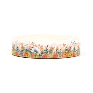 Foiled Floral Butterfly Washi Tape
