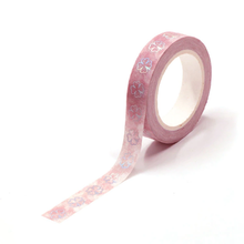 Load image into Gallery viewer, Lucky Clover Silver Foiled Washi Tape

