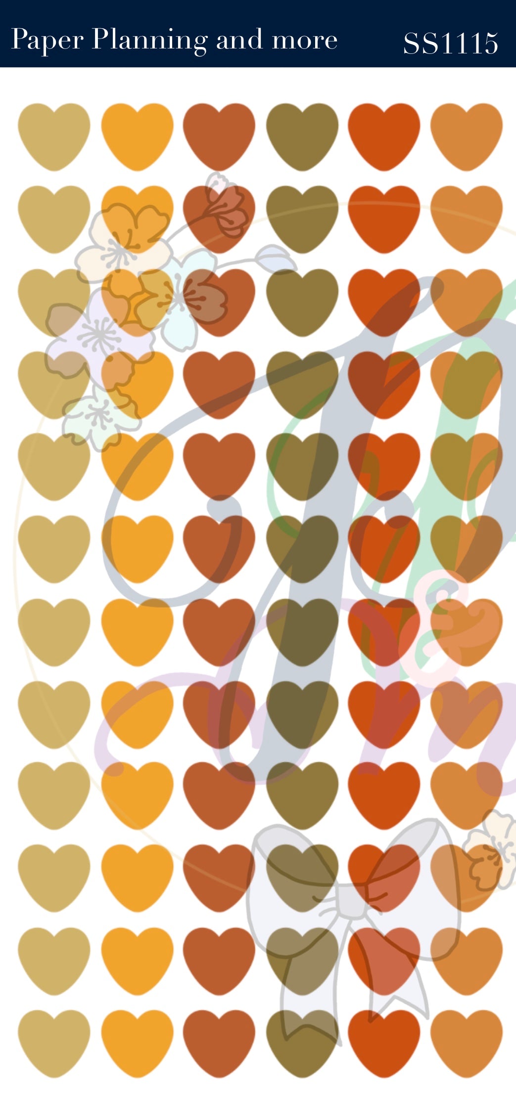 Heart 2 Sticker Sheet