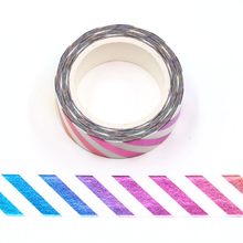 Load image into Gallery viewer, Holographic Rainbow Washi Tape
