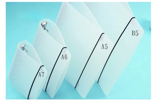 Translucent Binder Notebook