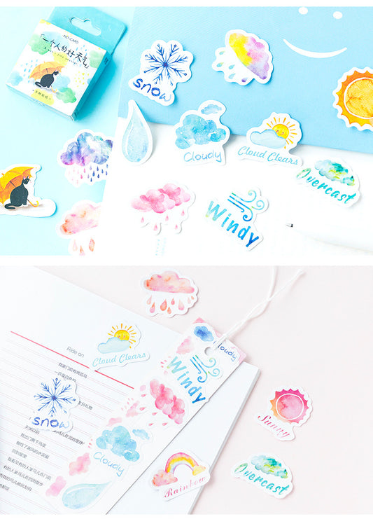Weather Icons Planner Stickers