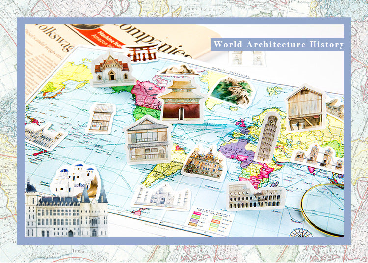 Architectures Around the World Planner Stickers