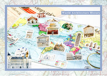 Load image into Gallery viewer, Architectures Around the World Planner Stickers
