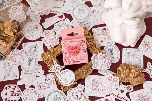 Of Little Angles Sticker Box