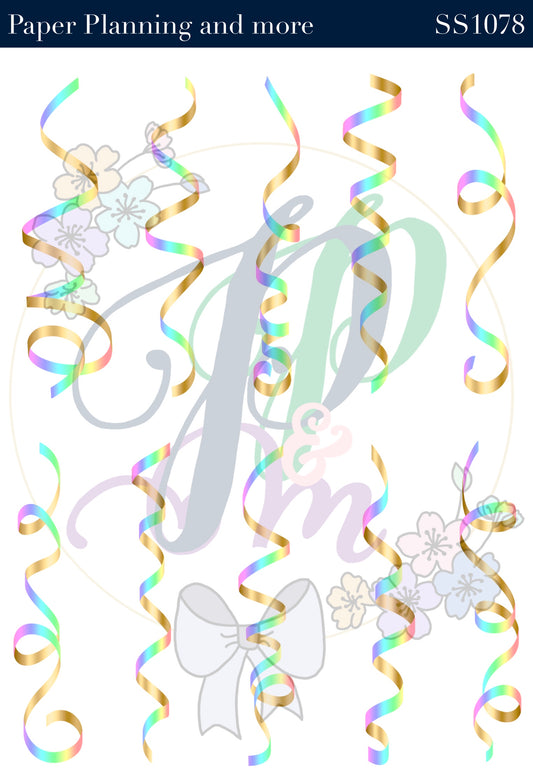 Holo Confetti Sticker Sheet