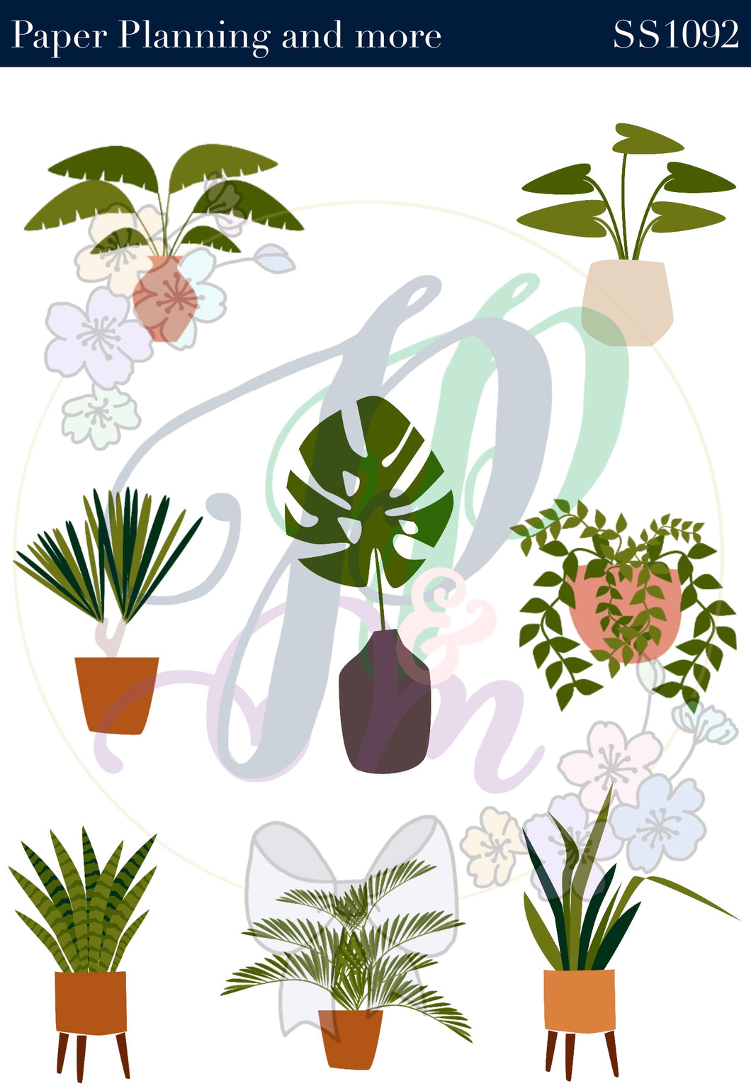 House Plants 2 Sticker Sheet