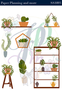 House Plants 3 Sticker Sheet