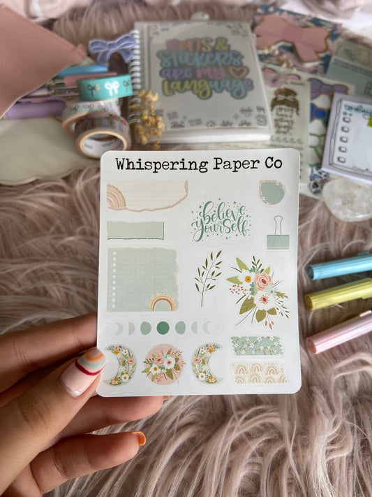 Rainbow BuJo stickers