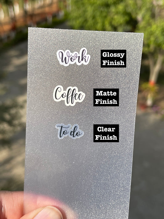 Plan with me Sticker Sheet