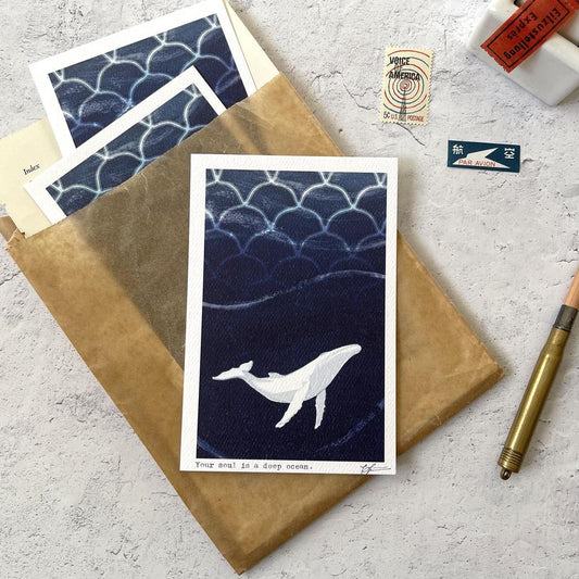 BK Postcard // Your Soul is a Deep Ocean