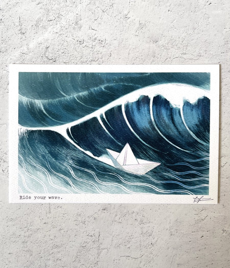 BK Postcard // Ride Your Wave