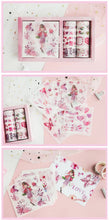 Load image into Gallery viewer, Pink Florals Washi Tape Box
