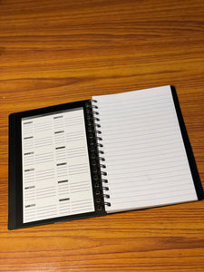 A5 Ruled Spiral Notebook