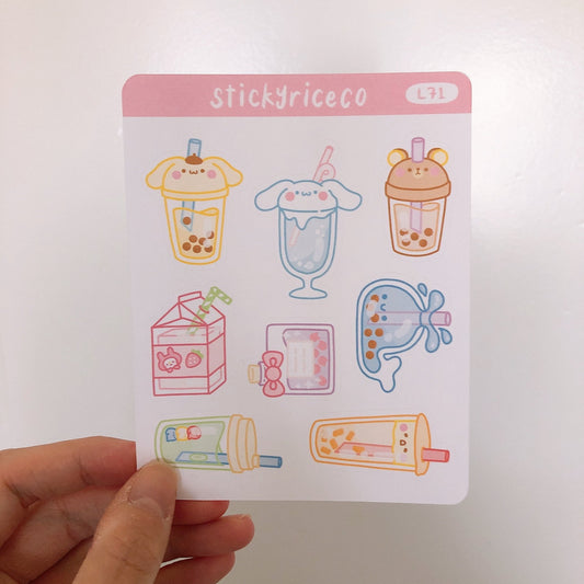 Sanrio Boba Stickers