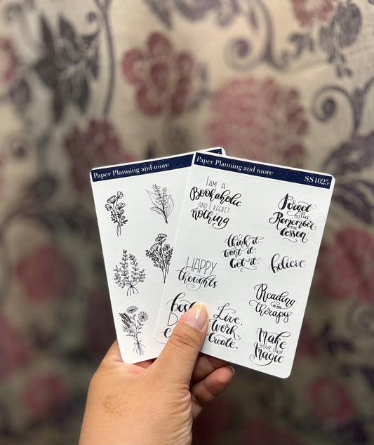 Quotes Sticker Sheet