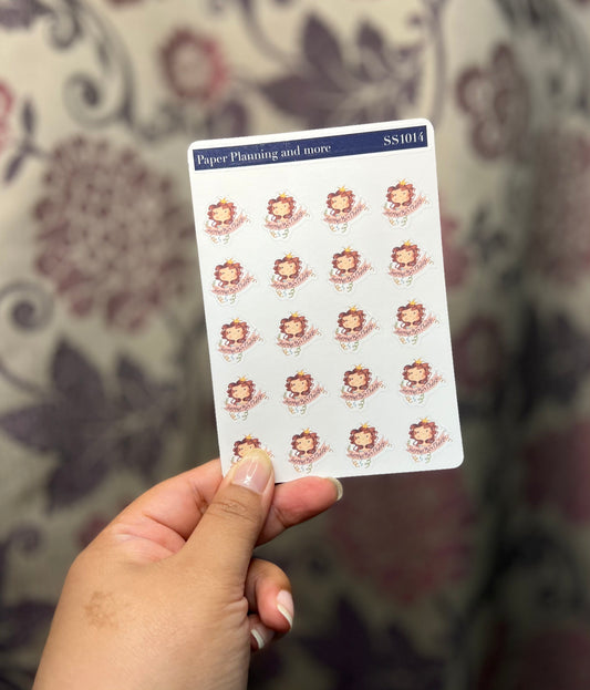 Happy Birthday Sticker Sheet