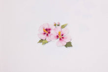 Load image into Gallery viewer, Appree Pressed flower sticker - Rose of Sharon
