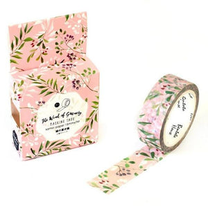 Pink Floral Washi Tape