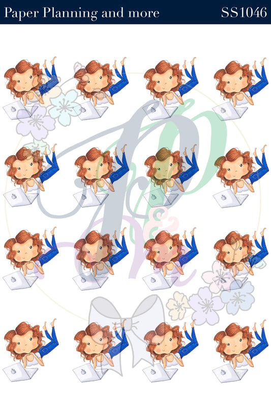 Leisure Time Sticker Sheet