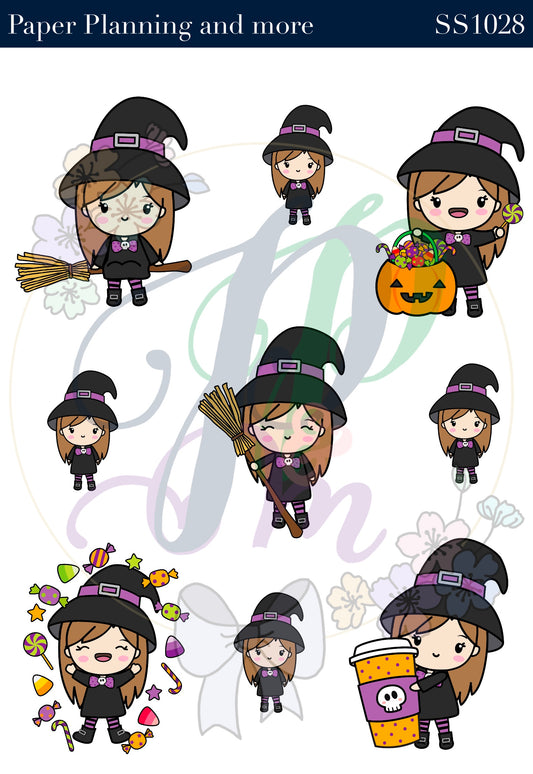 Little Witches Sticker Sheet