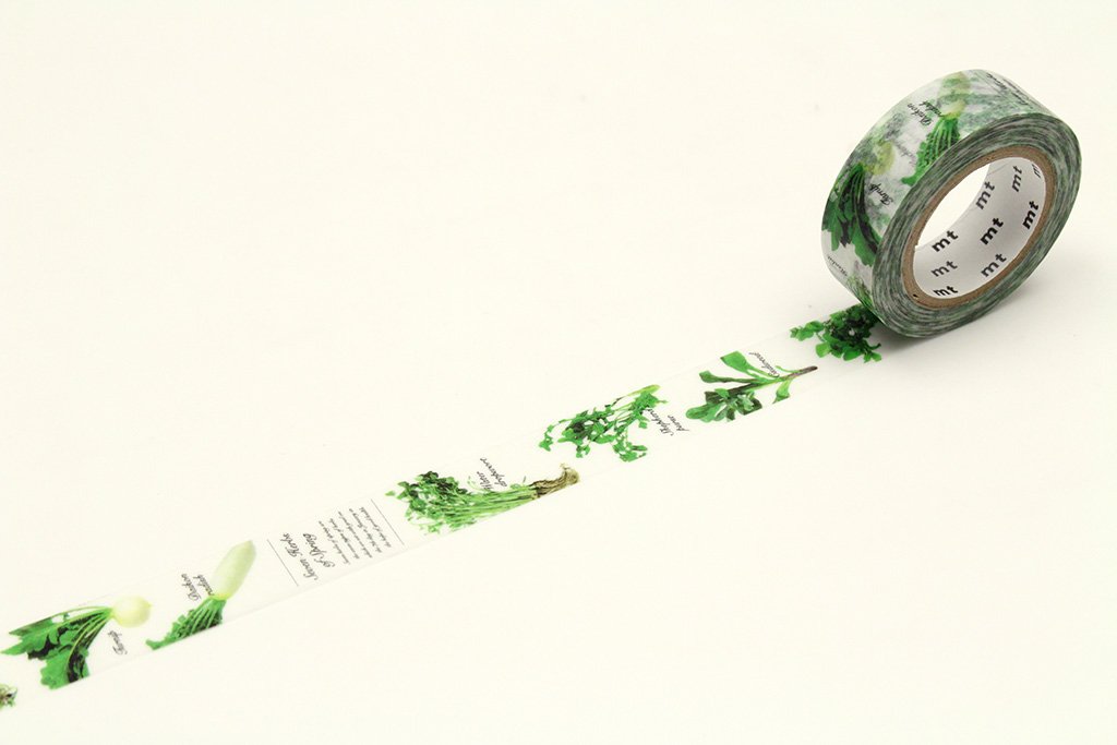 MT EX Washi Tape Seven Herbs Of Spring Sample