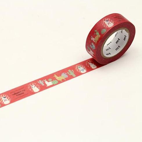 MT EX Washi Tape Cheeky Little Llama