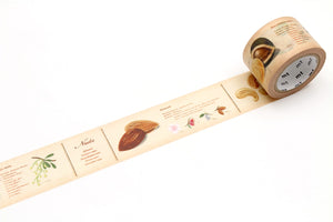 MT EX Washi Tape Encyclopedia Nuts