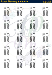 Meal Plan Sticker Sheet