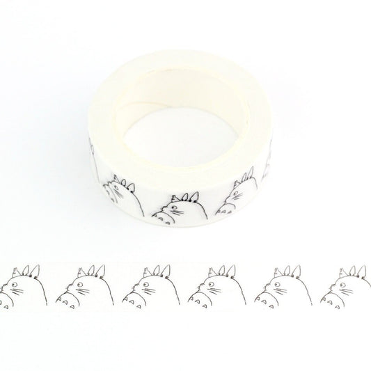 Black Totoro Washi Tape