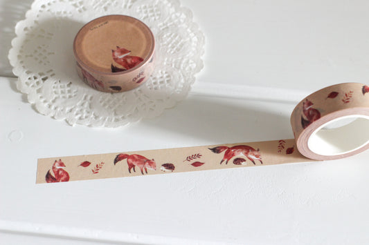 Fox & Hedgehog Washi Tape