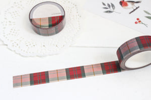 Tartan Washi Tape