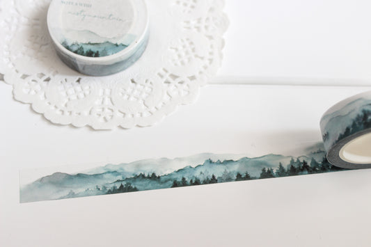 Misty Mountain Washi Tape