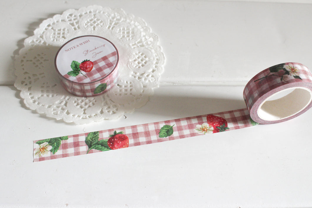 Strawberry Jam Washi Tape