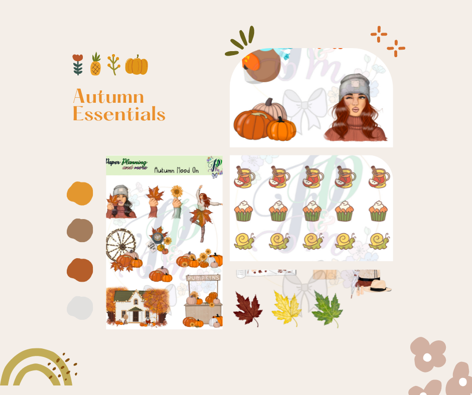 Autumn Essentials Sticker Bundle