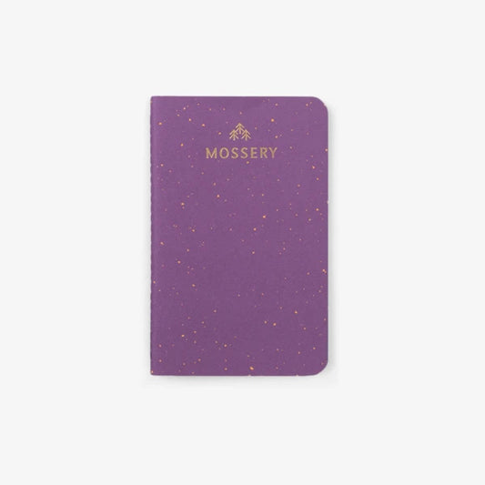 Purple Stardust Pocket Notebook