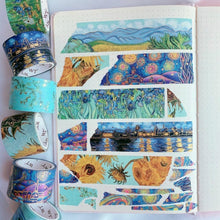Load image into Gallery viewer, Van Gogh Washi Tape Set
