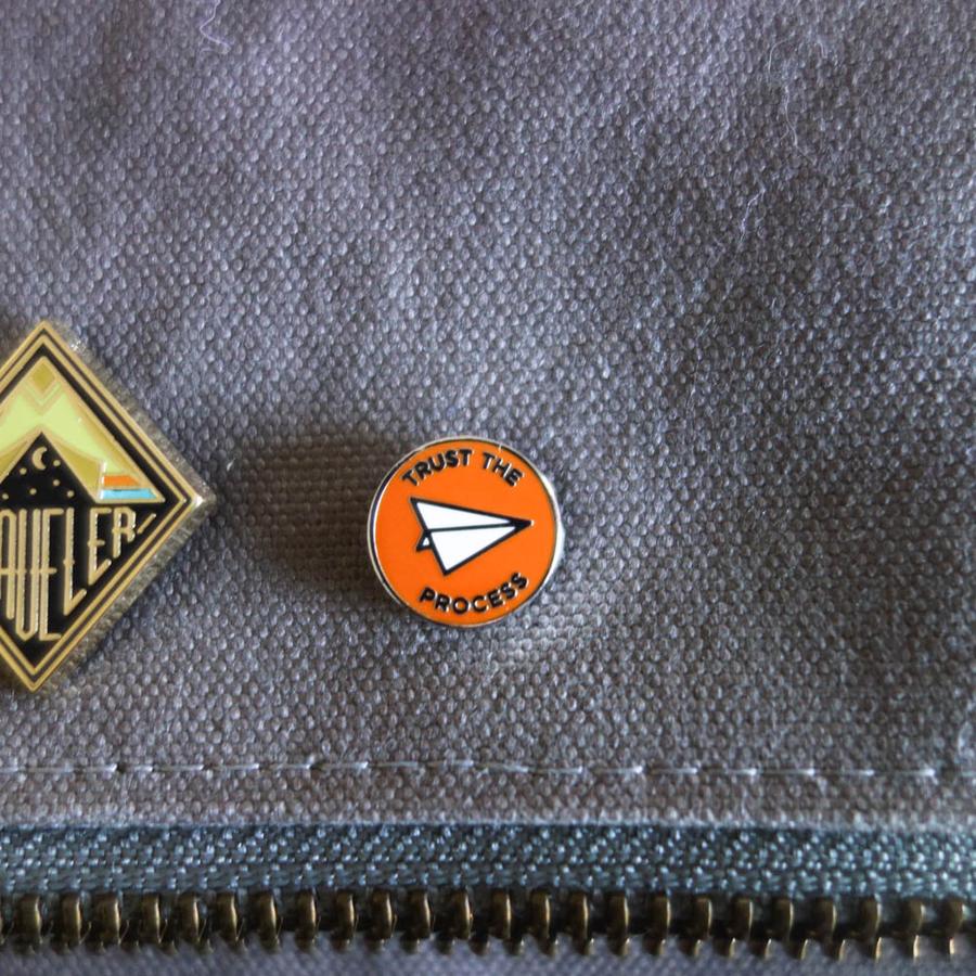 "Trust the Process" Pin