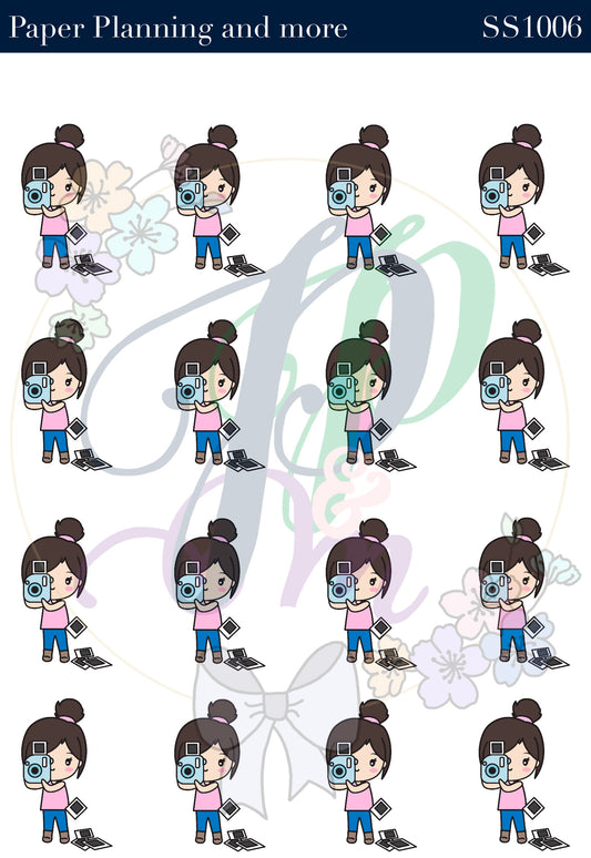 Polaroid Love Sticker Sheet
