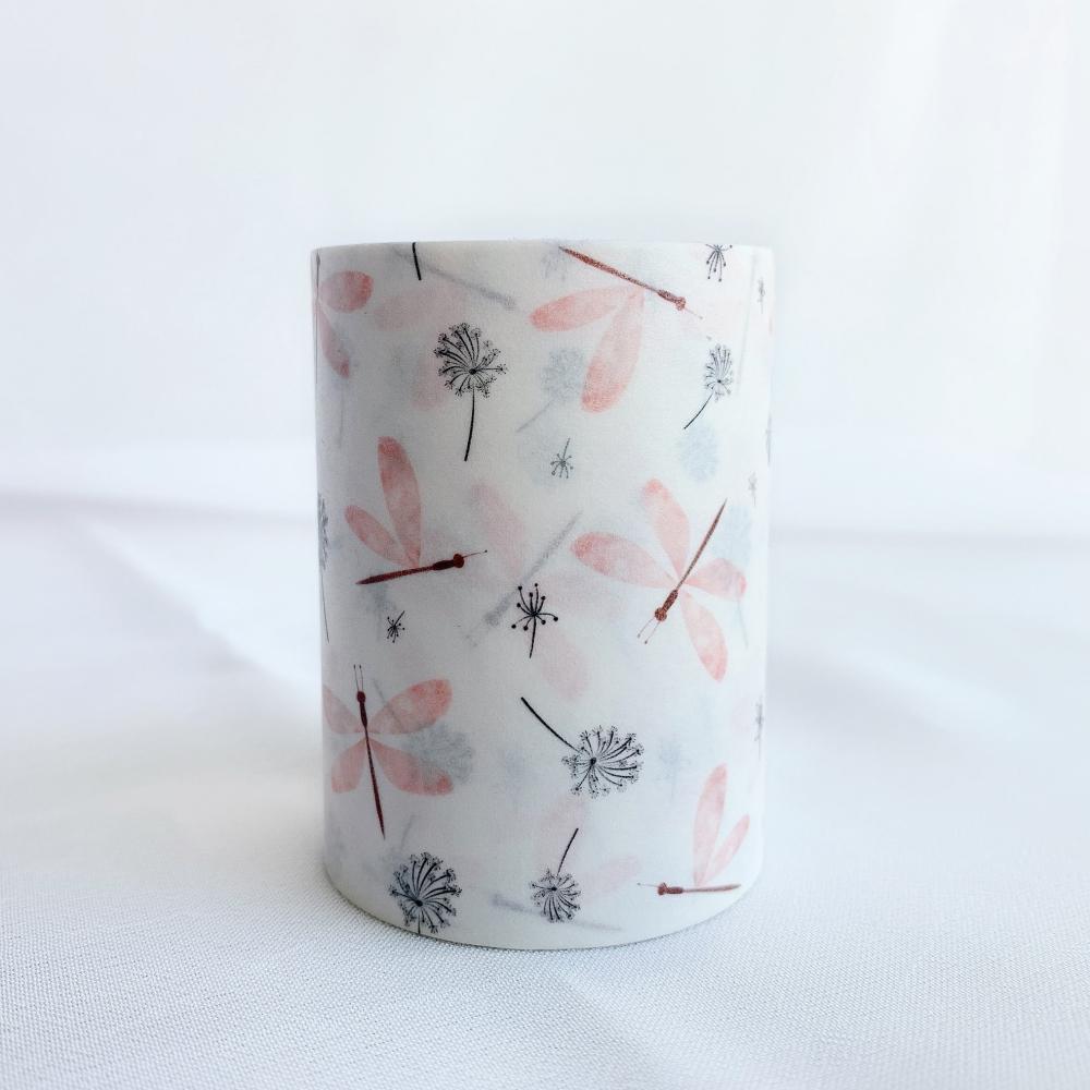 Dragonflies and Dandelion Wide Washi tape